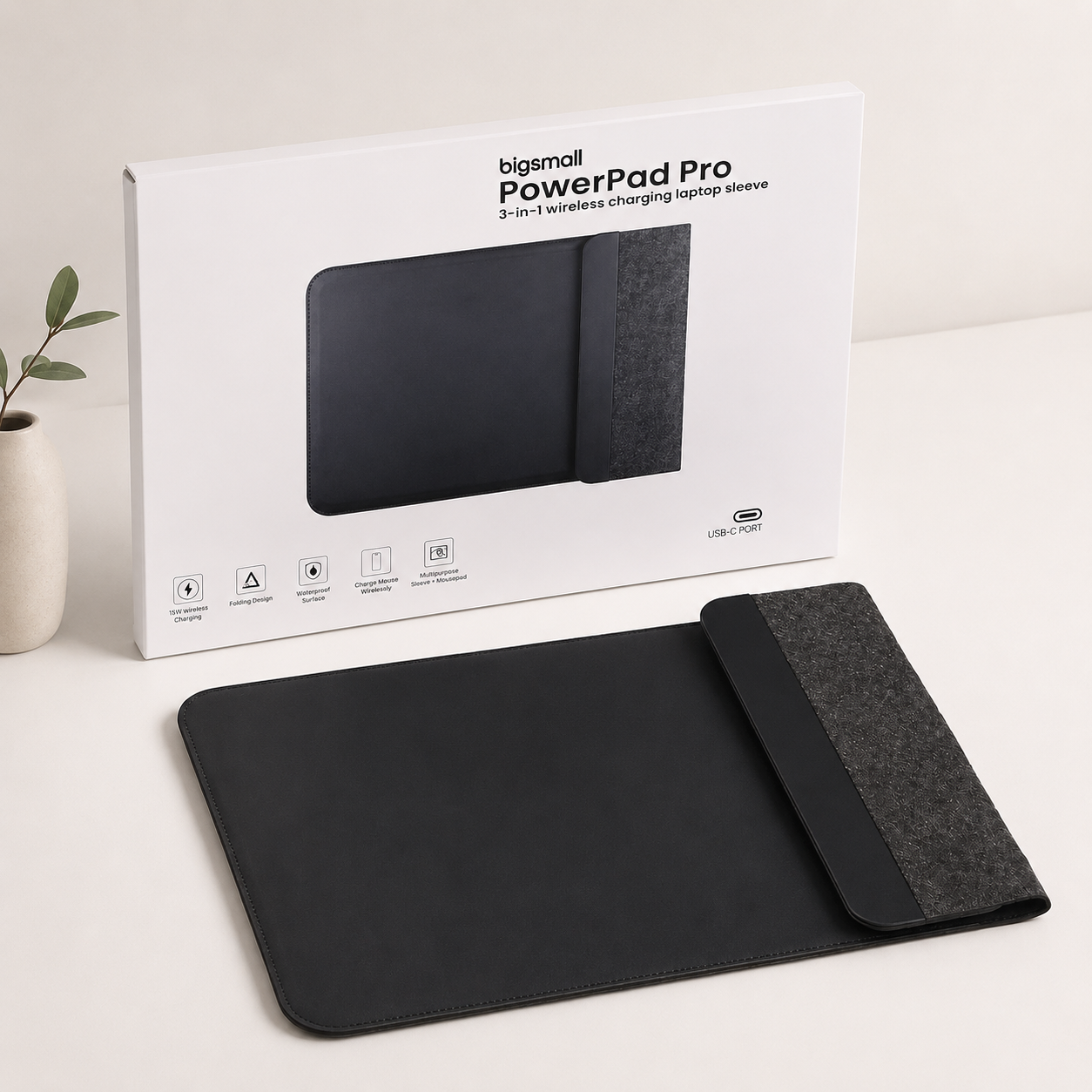 Bigsmall Power Pad Pro Sleeve (3 in 1)