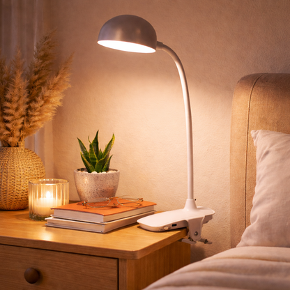 DeskGlow Clip Lamp