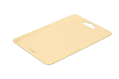 Clazkit Stainless Steel Chopping Board Vegetable,Fruit Cutting, Kneeding, Cake Prep, Heavy Duty Chopping-Board (Size 31.8CM X 21CM) - Gold