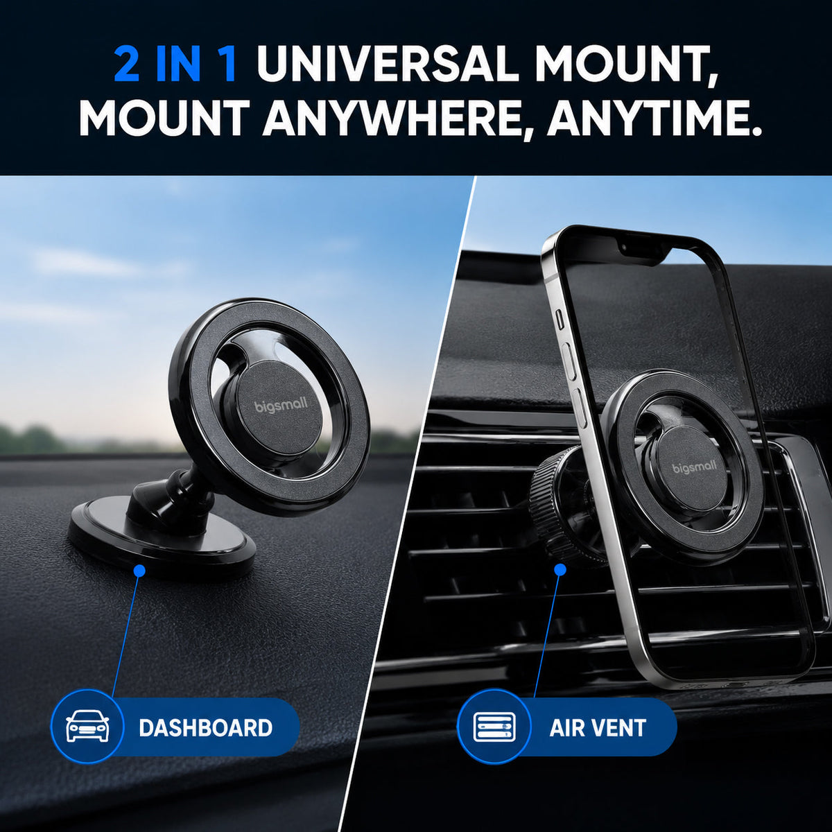 Magsafe 2 in 1 Car Phone Holder
