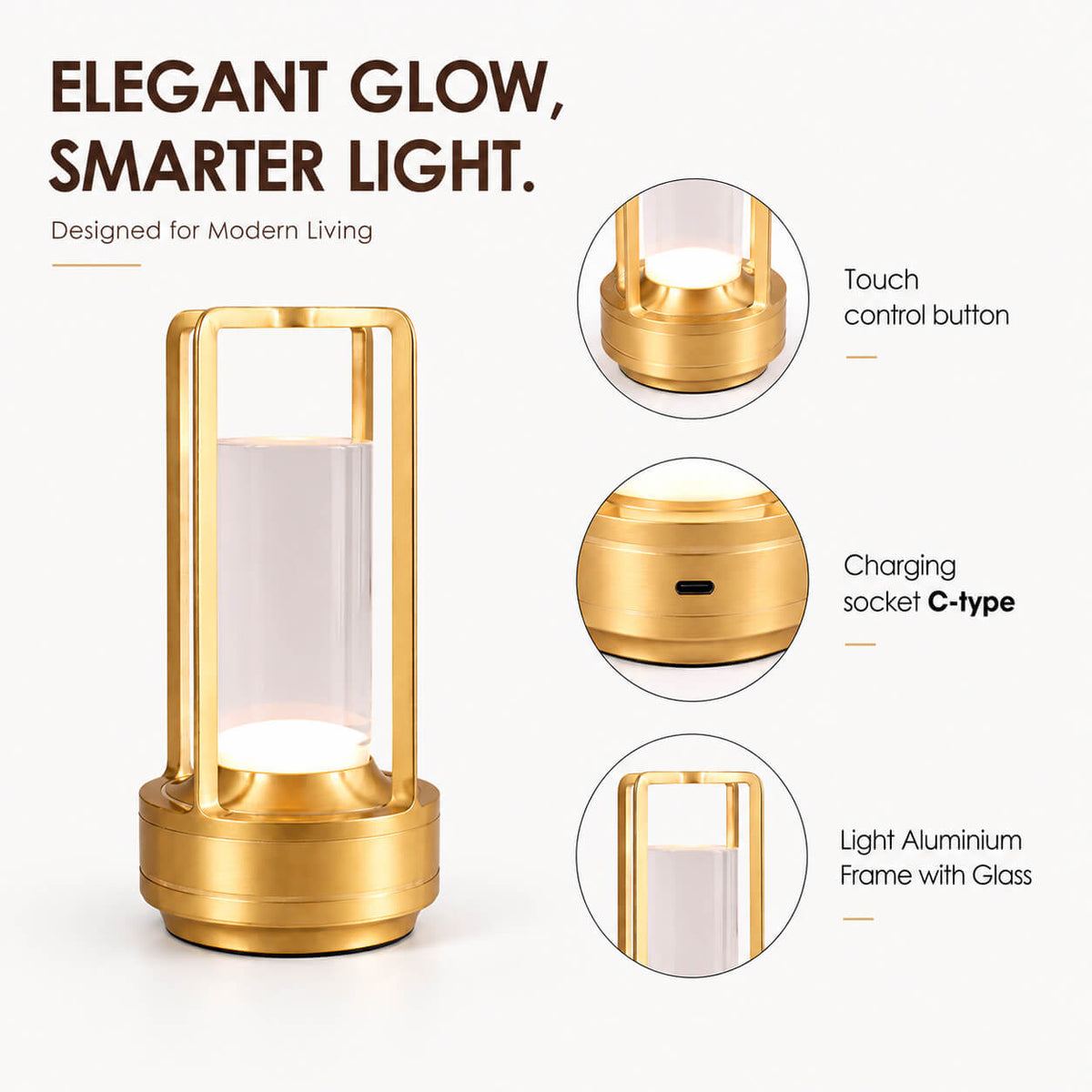 Crystal Touch Lamp