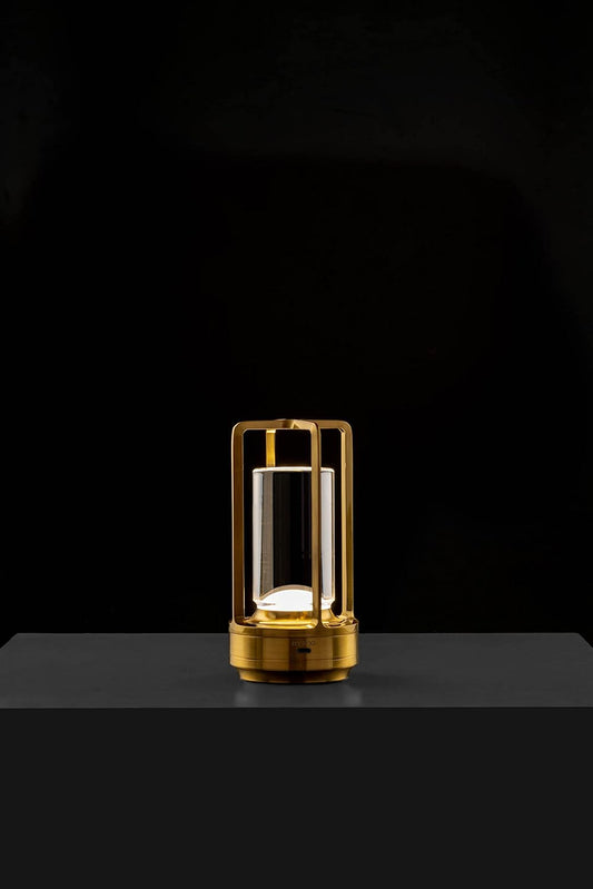 Rosha Lumos Wireless Plastic & Acrylic LED Table Lamps | Upto 8-10 Hrs 1800 mAh Rechargeable Batteries