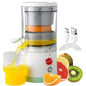 Drumstone Cordless Electric Citrus Juicer, USB Rechargeable Portable for Oranges, Lemons, Limes & Grapefruit, One-Touch Automatic Citrus Juicer for Home, Kitchen, Office & Travel
