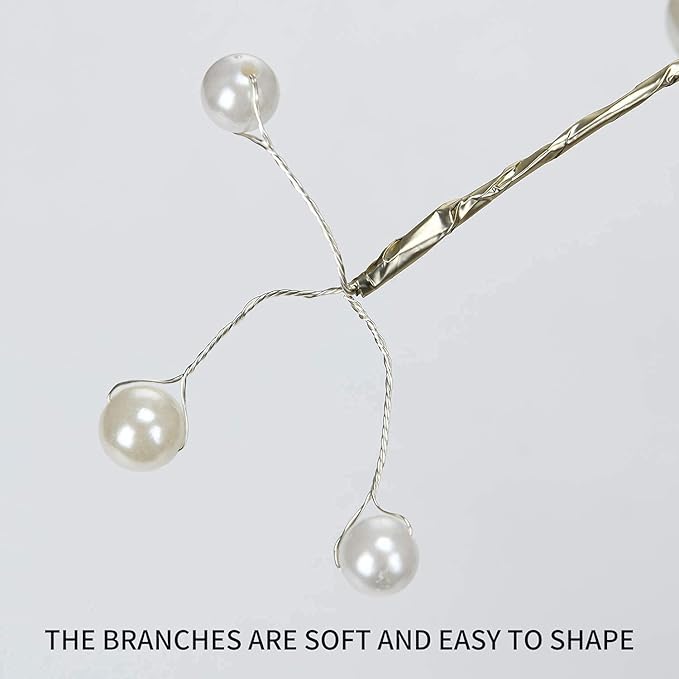 Pearl Bonsai Tree Lamp with Touch Switch | USB & Battery Operated Decorative Light