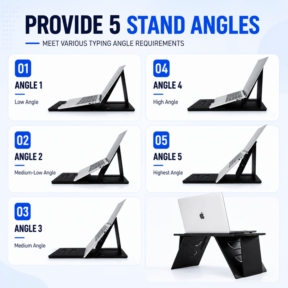 FlexFold Desk - Foldable Laptop Desk