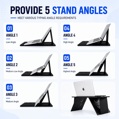 FlexFold Desk - Foldable Laptop Desk