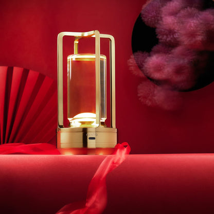 Rosha Lumos Wireless Plastic & Acrylic LED Table Lamps | Upto 8-10 Hrs 1800 mAh Rechargeable Batteries