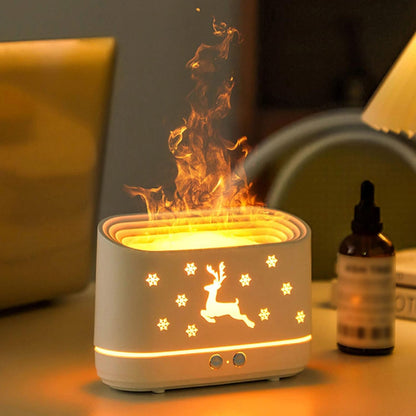 Cool‑Mist Aroma Diffuser | Quiet Humidifier with LED Mood Lights | Aromatherapy Air Freshener for Home