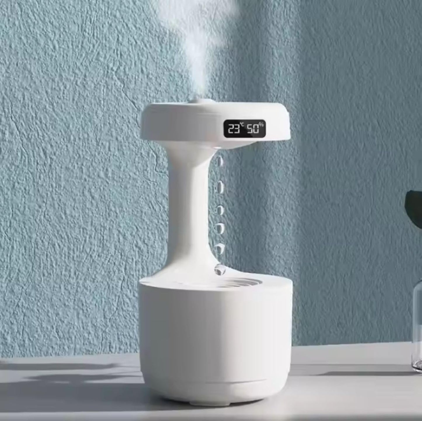 Plastic Antigravity Water Droplets Humidifier | Ultrasonic Essential Oil Diffuser For Home