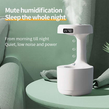 Plastic Antigravity Water Droplets Humidifier | Ultrasonic Essential Oil Diffuser For Home