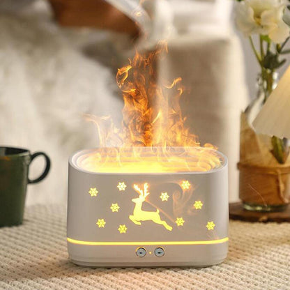 Cool‑Mist Aroma Diffuser | Quiet Humidifier with LED Mood Lights | Aromatherapy Air Freshener for Home