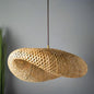 Hanging Light for Living Room | Rattan Hanging lampshade for Balcony | Cane Indoor Outdoor Chandelier