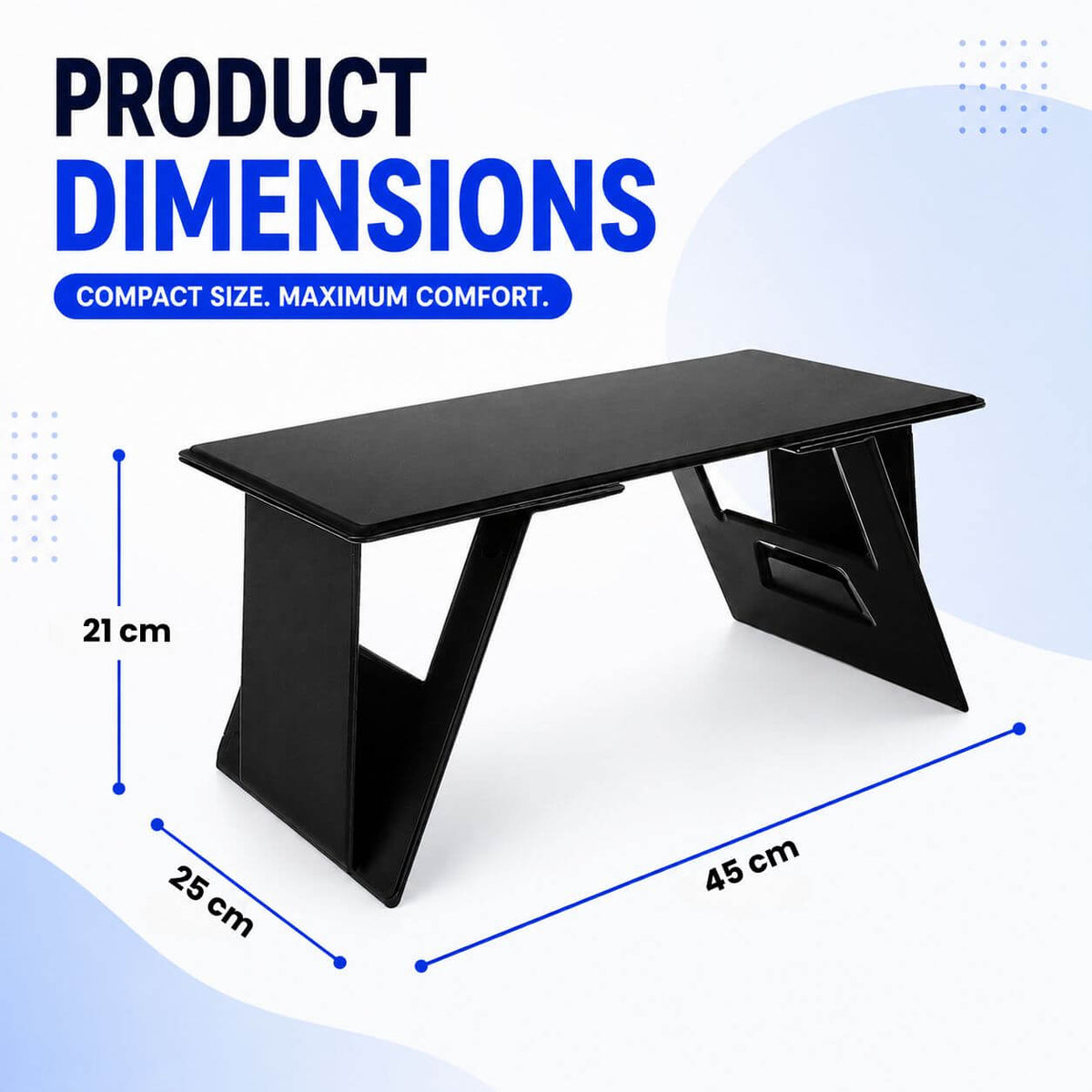 FlexFold Desk - Foldable Laptop Desk