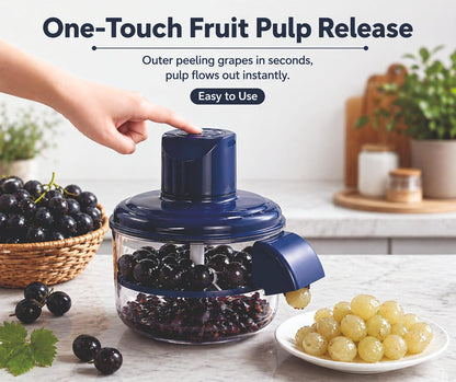 2026 Upgraded Rechargeable Electric Fruit & Vegetable Peeler with 5-Blade System | Automatic Garlic, Grapes & Cherry Tomato Peeler Machine | Fast Smart Kitchen Peeling Tool for Home & Restaurant Use