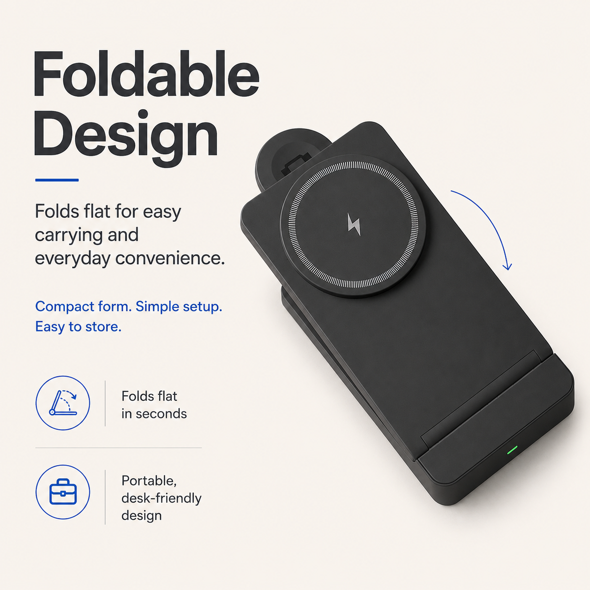 MagNest 3-in-1 Wireless Charger