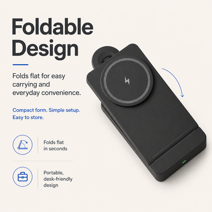 MagNest 3-in-1 Wireless Charger