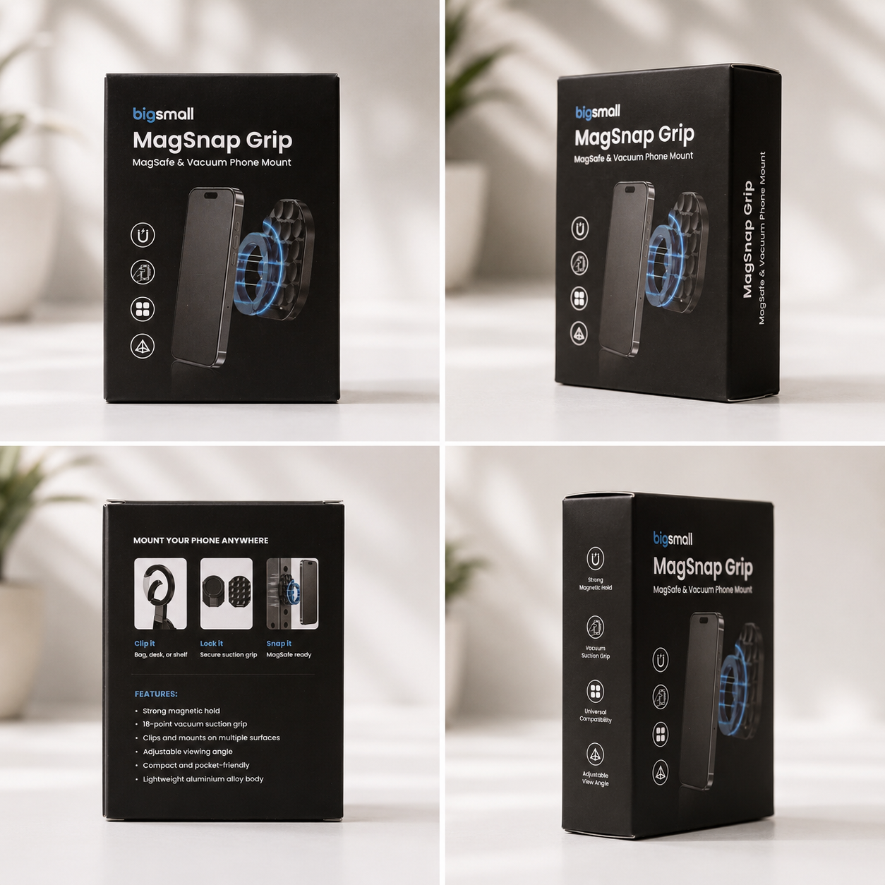 MagSnap Grip Phone Holder