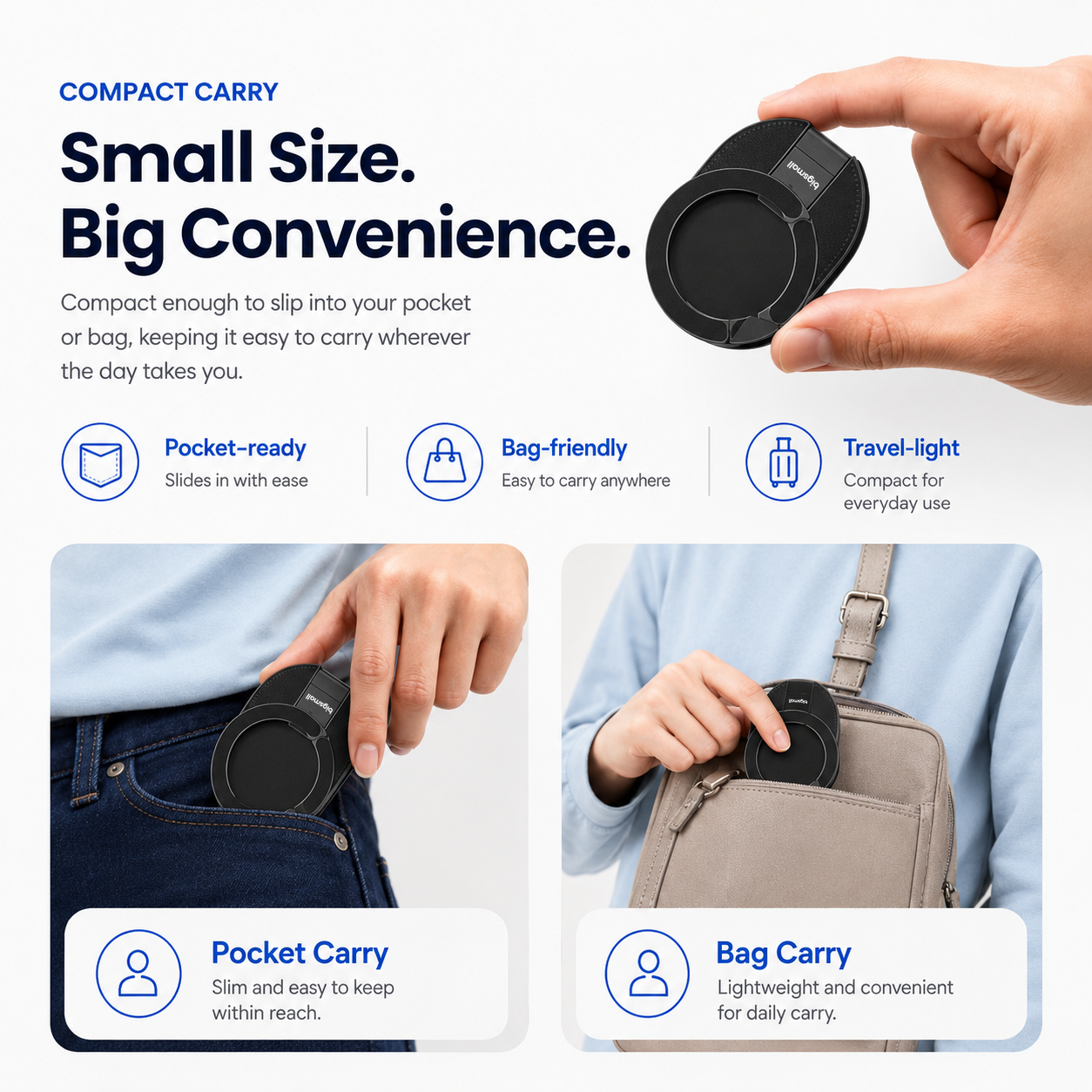 MagSnap Grip Phone Holder