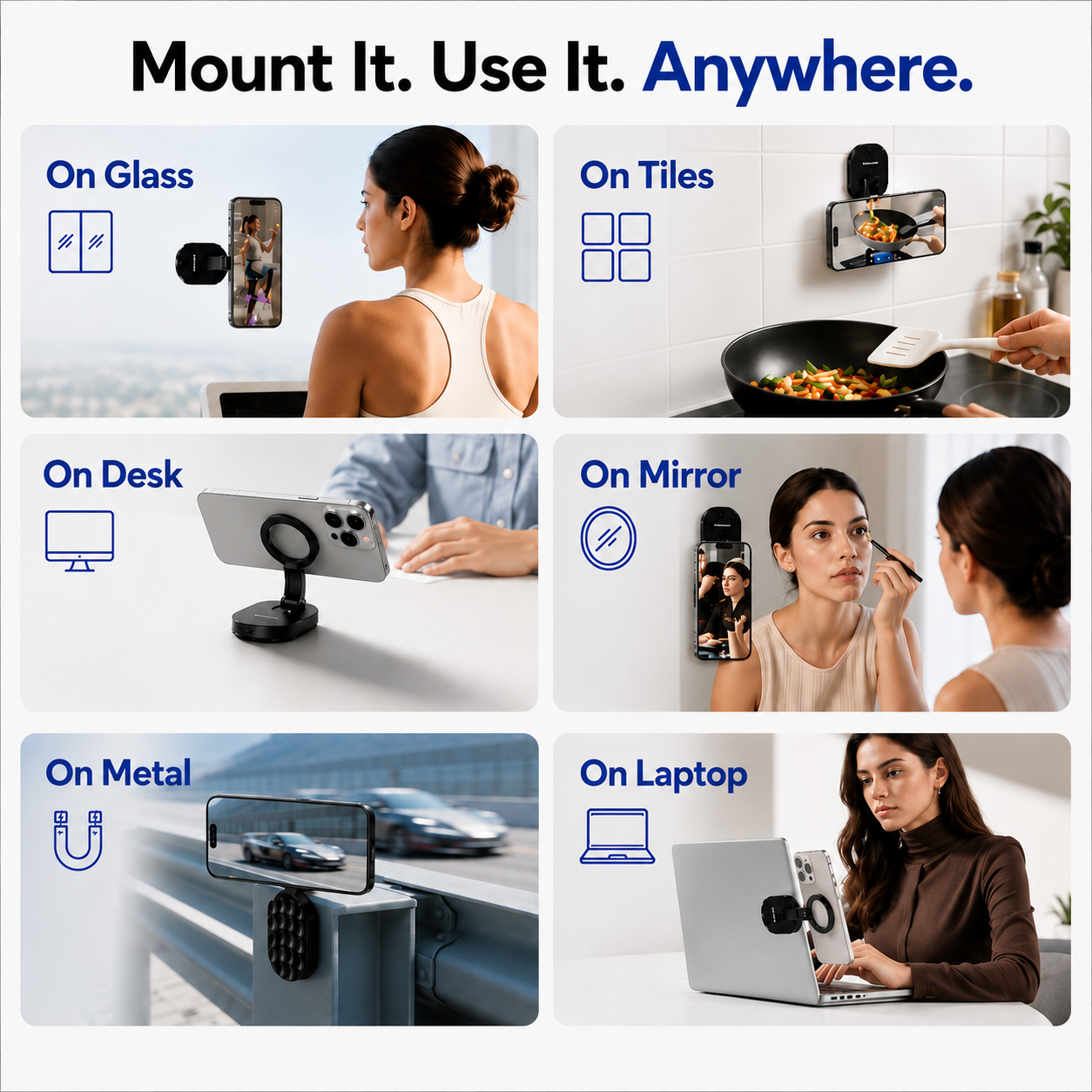 MagSnap Grip Phone Holder