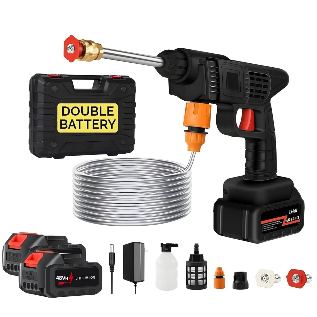High Pressure Washer 48V (Double Battery)